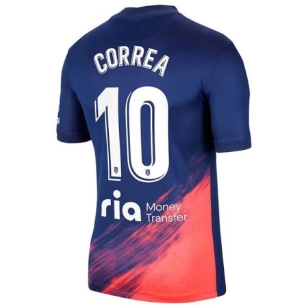 Camisola Atlético Madrid Correa 10 Alternativa 2021 2022